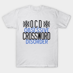 Obsessive Crossword Disorder T-Shirt